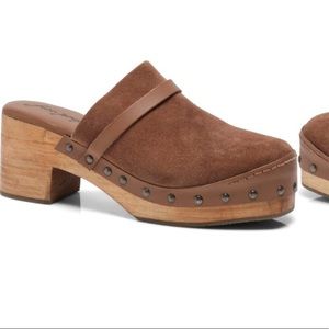 Free People Calabasas Brown Suede Clog